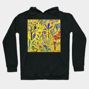 Tiger in the jungle Hoodie